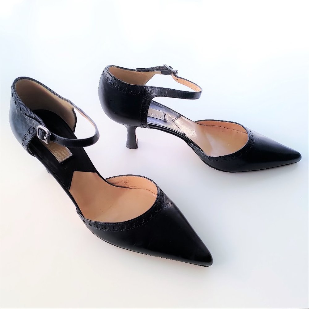 Vintage MICHAEL KORS genuine leather d'orsay heels